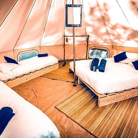 Lodg'Ing Nature Camp Dordogne Lüks kamp alanı Lacave (Lot)