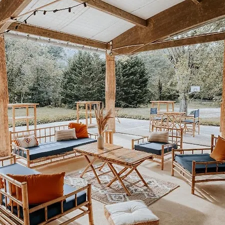 Lüks kamp alanı Lodg'Ing Nature Camp Dordogne *